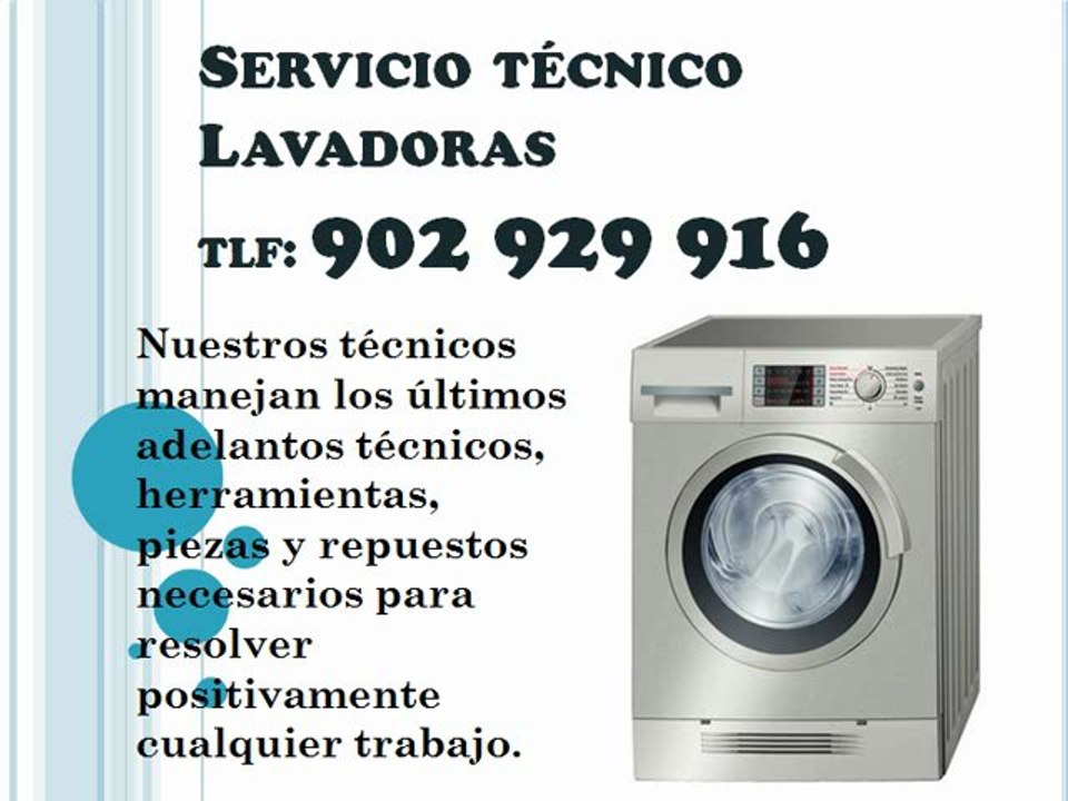 Reparación lavadoras Bru - Servicio técnico Bru Valencia - Teléfono 902 024 292