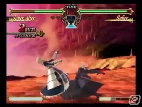 Fate/Unlimited Codes (PS2) - Trailer Septembre 2008