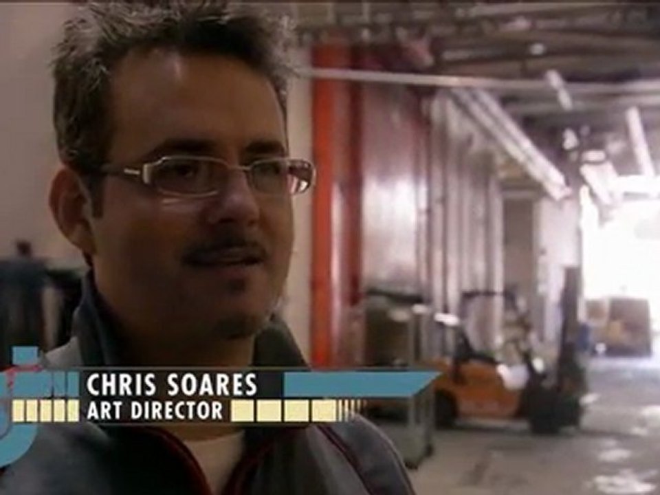 James Bond : Quantum of Solace (PS3) - Visite des studios de tournage