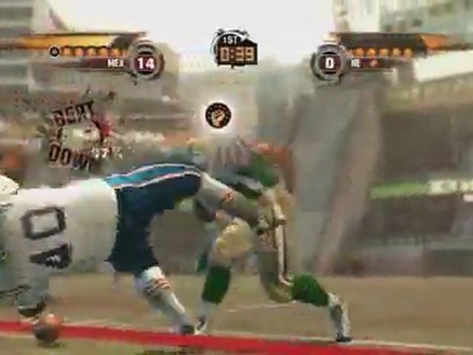 Blitz : The League II (PS3) - Les bagarres