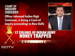 Indian Army Officer honey trapped by ISI