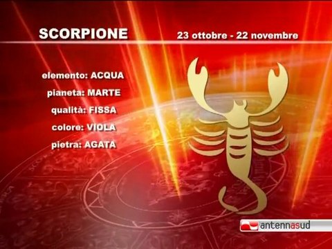 20.12.11 Segno per segno, l'oroscopo di Antenna Sud