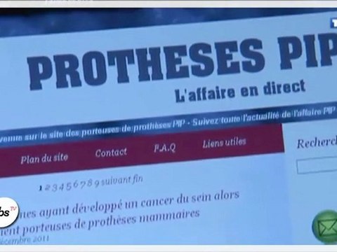 30.000 femmes concernées par les prothèses PIP