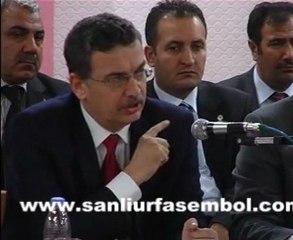 ÇALIŞMA VE SOSYAL GÜVENLİK BAKANI ŞANLIURFA BASIN TOPLANTISI