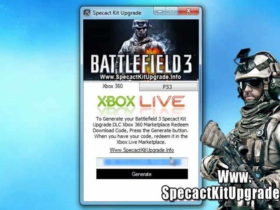 Battlefield 3 Specact Kit Upgrade DLC Leaked - Tutorial