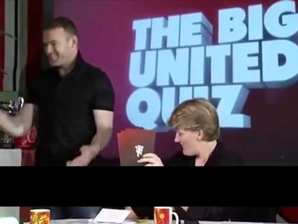 Quand Rooney mime Beckham devant Ferguson