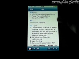 Dizionario Inglese e dei verbi Collins 1.4.3 [iOS - 23.99 €]