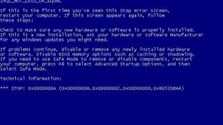 Düşük Ram Windows XP BSOD!!