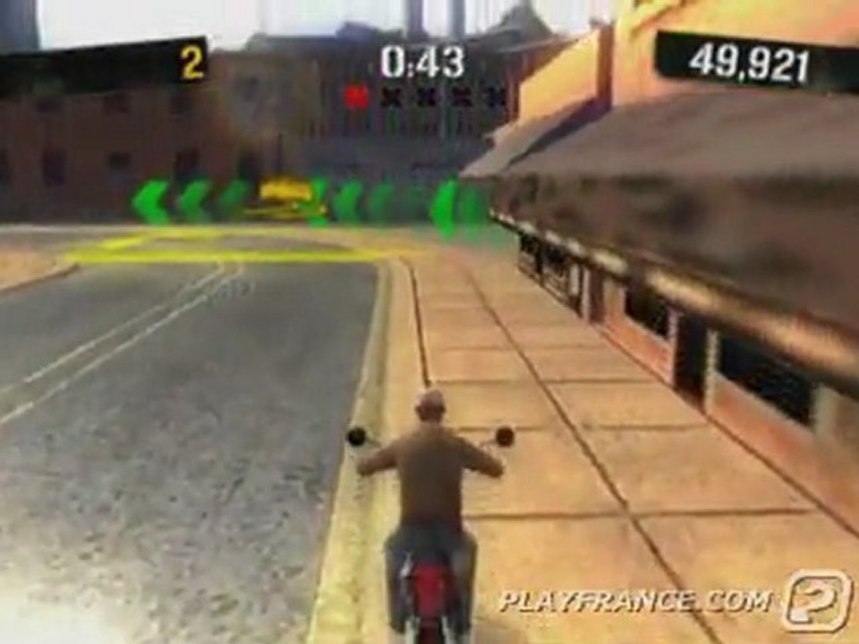 Stuntman : Ignition (PS2) - Ballade à deux roues