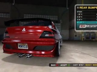 Midnight Club: Los Angeles (PS3) - Le garage