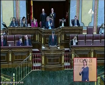 Rajoy, presidente del Gobierno con 187 votos a favor
