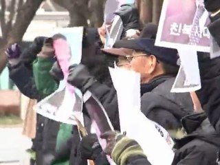 Défilé à Séoul pour célébrer la mort de Kim Jong-Il