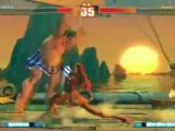 Street Fighter IV (PS3) - Gameplay Honda vs. Dhalsim