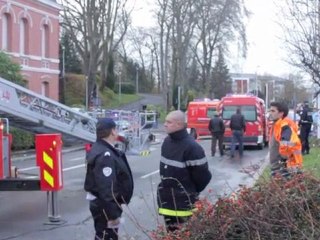 Cambrai: Quatre personnes sauvées d'un incendie par les pompiers