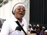 marche des mamans de l'opposition contre les fraudes électorales 19 dec 2011