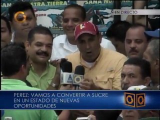 Pablo Pérez: Vamos a reivindicar la tierra del Mariscal Sucre