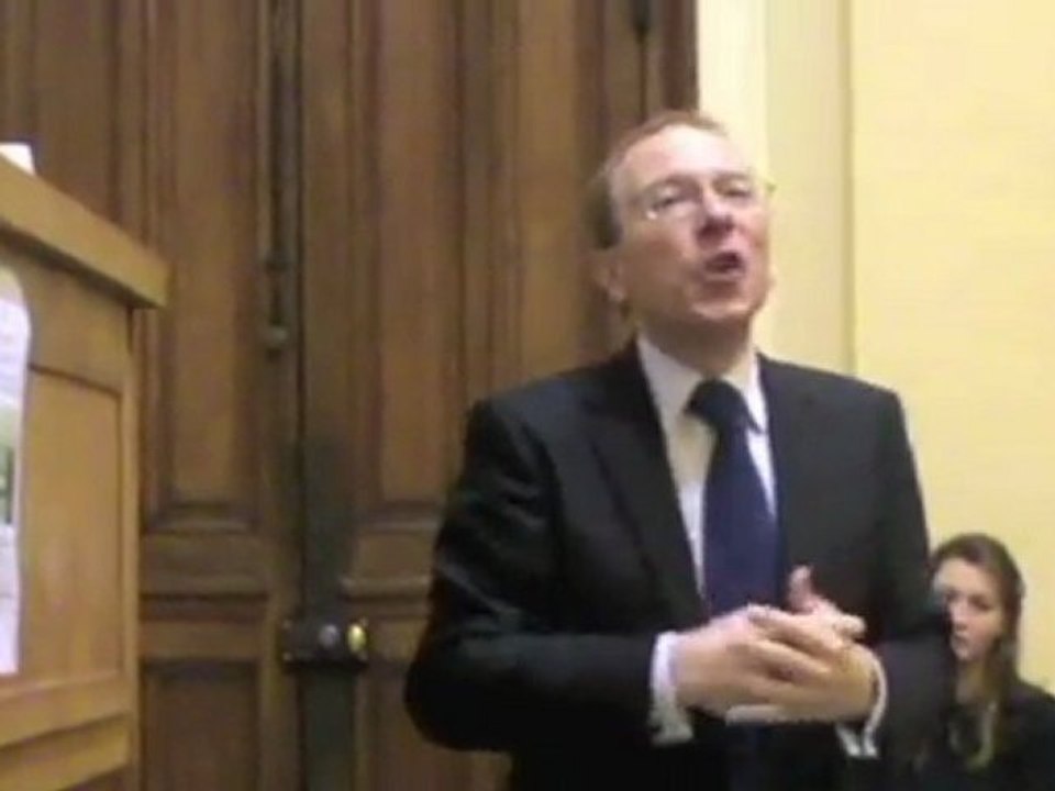 Discours de Bertrand Périer à La Conférence Lysias - Denis Mazeaud c. Bertrand Périer