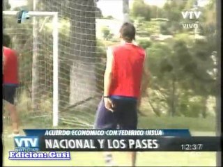 Acuerdo economico con Federico Insua