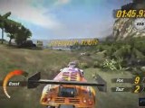 MotorStorm: Pacific Rift (PS3) - Une voiture de rallye sur Beach Comber