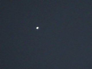 "UFO" Sphère à la tombé du jour à (saint martin d'auxigny 18110)