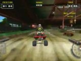 ATV Offroad Fury Pro (PSP) - Une course sur un circuit couvert
