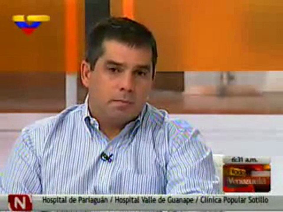 (VIDEO) Toda Venezuela 20.12 2011 Carlos Rotondaro, presidente del IVSS. Parte 1/2