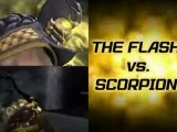 Mortal Kombat vs DC Universe (PS3) - Sonya, Catwoman, The Flash et Scorpion