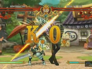 Battle Fantasia (PS3) - Ashley vs Marco