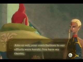 Zelda Skyward Sword la fin spoiler fr