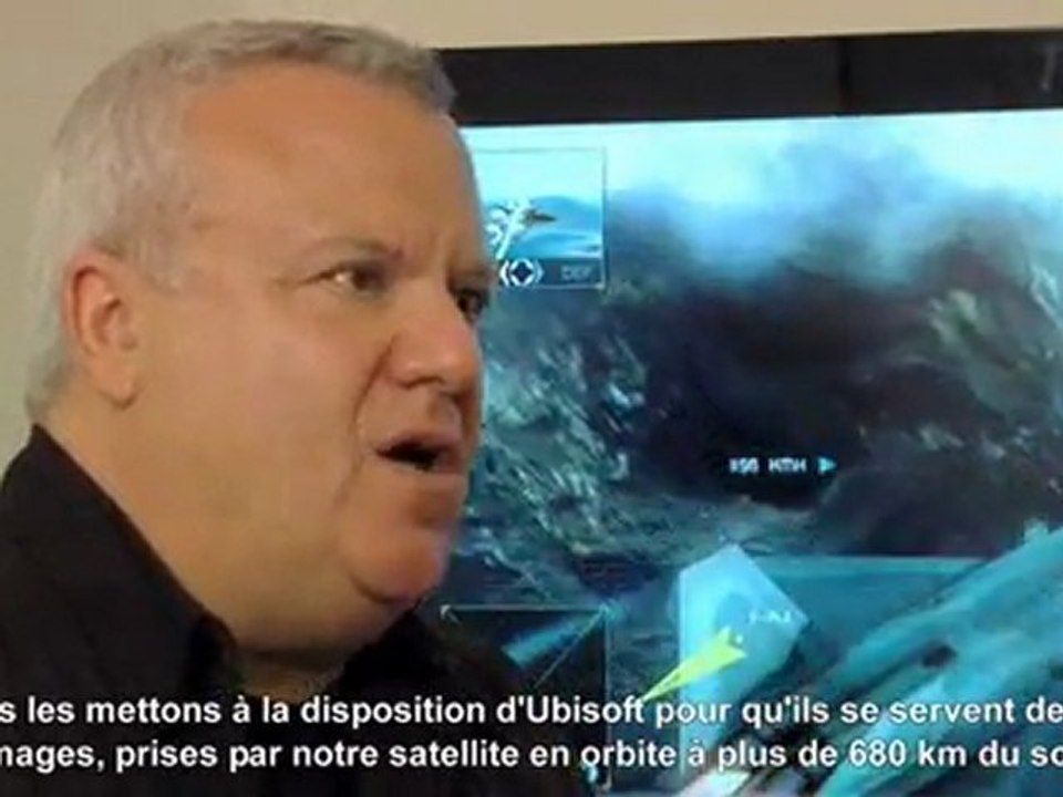 Tom Clancy's H.A.W.X. (PS3) - La technologie GeoEye
