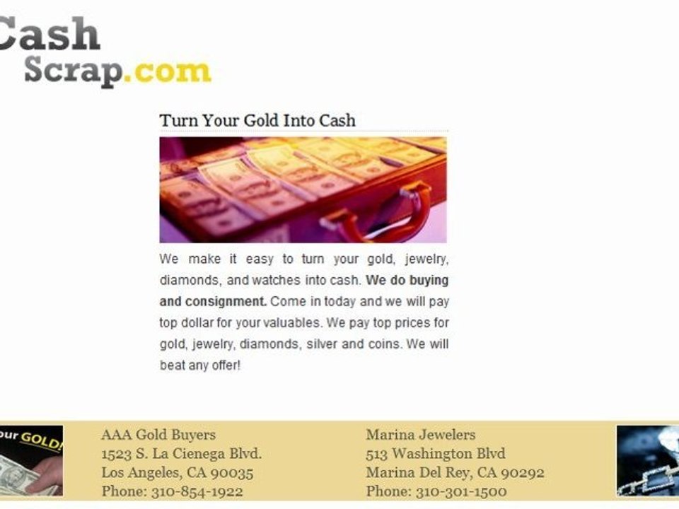 SELL GOLD MARINA DEL REY "SELL GOLD MARINA DEL REY"    Cash for Gold MARINA DEL REY