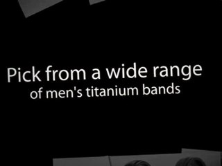 Mens Titanium Bands