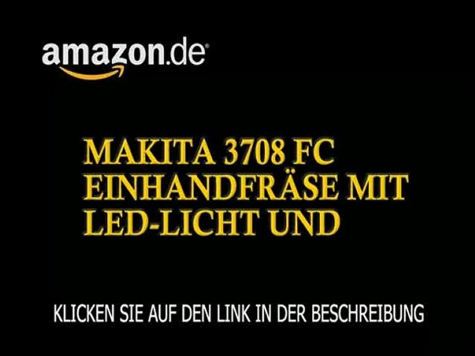 Makita 3708 FC Einhandfräse mit LED-Licht und Konstantelektronik
