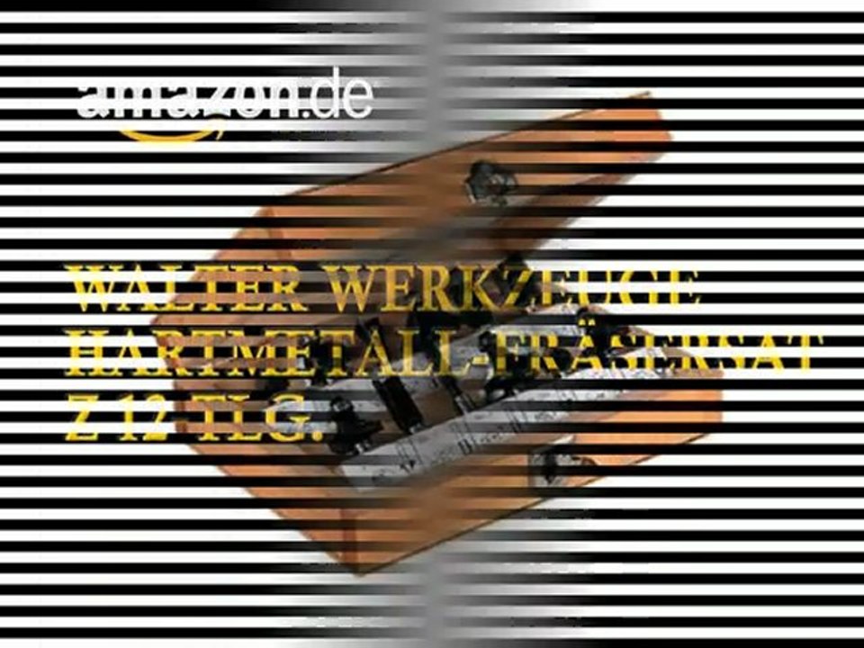 Walter Werkzeuge Hartmetall-Fräsersatz 12-tlg.