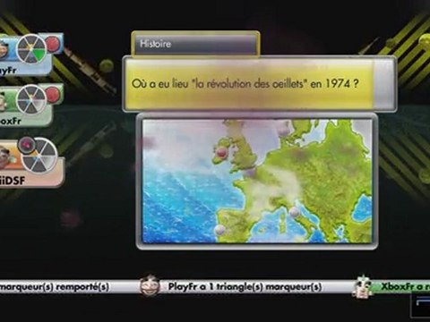 Trivial Pursuit (PS3) - Le mode Défis entre Amis