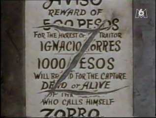 Générique de la Série Zorro Decembre 1998 M6