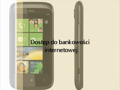 Filmik o wykorzystaniu telefonu HTC 7 Mozart