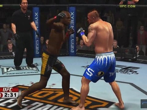 UFC 2009 Undisputed (PS3) - Silva rosse Liddell