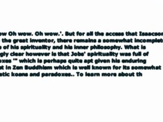 Steve Jobs as Paradoxical Spiritual Materialist