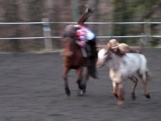 Spectacle cow-boy et indien