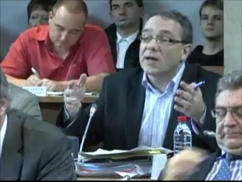 Patrick MOLINOZ - Intervention en séance. Session bugétaire des 15 et 16 décembre du Conseil général de la Côte-d'Or