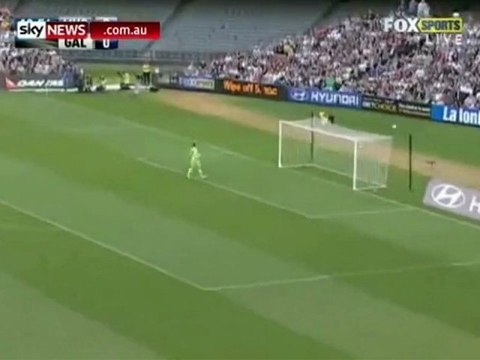 David Beckham intenta anotar el gol de Pelé