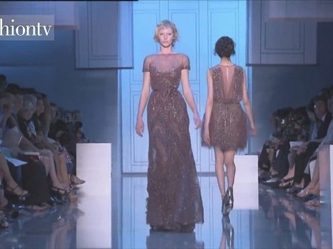 Elie Saab Fall 2011 at Paris Couture Fashion Week | FTV