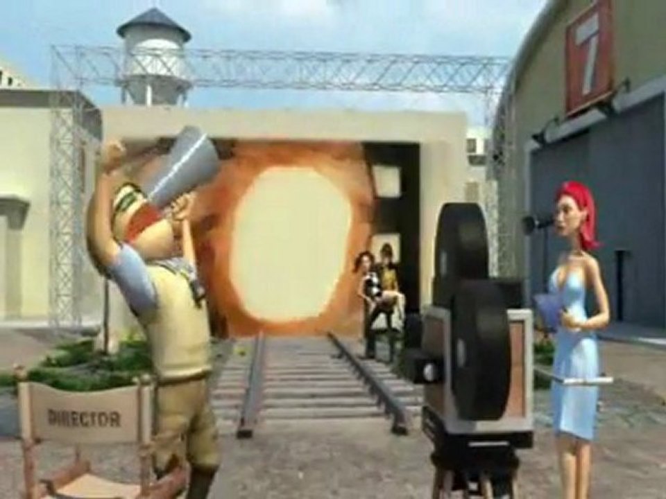 Buzz! The Hollywood Quiz (PS2) - L'intro du jeu