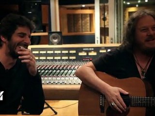 Zucchero et Patrick Fiori: en studio