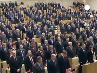 Russian parliament meets despite poll protests