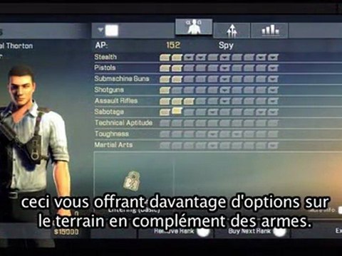 Alpha Protocol (PS3) - La customisation