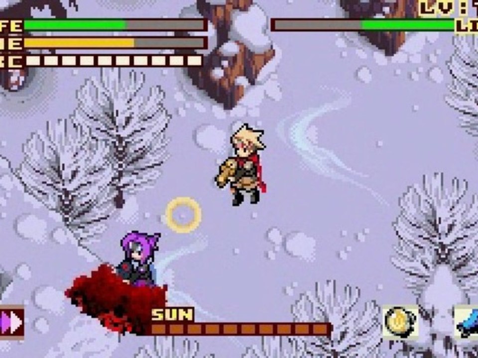 Boktai 3 #11 - Combat sous les flocons