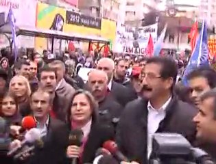 Gülten Kışanak ve Sırrı Süreyya Önder Muhabirliğe Soyundu