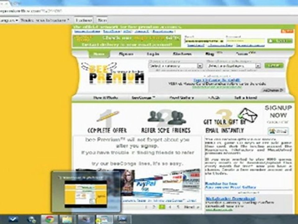 [TUTO] Créer un compte premium gratuitement mégaupload